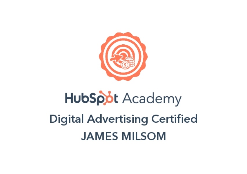 Digital Advertising Certificate HubSpot 2023